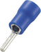 Conrad Components 93014c570 Stiftkabelschoen 1.50 mm² 2.50 mm² Deels geïsoleerd Blauw 100 stuk(s)