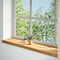 vidaXL - Vensterbanken - 2 - st - 100x30x2 - cm - massief - eikenhout - lichtbruin