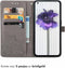 iMoshion Hoesje Geschikt voor Nothing Phone (1) Hoesje Met Pasjeshouder - iMoshion Mandala Bookcase - Grijs