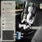 tectake® Linus - Draaibare Autostoel - i-Size / Isofix - 360° draaifunctie - Grijs
