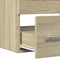 vidaXL - Wastafelkast - 60x38,5x48 - cm - spaanplaat - sonoma - eikenkleurig