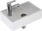Plieger Houston Fonteinset – Fonteinset Toilet – Fonteinset Links – Keramiek – Incl. kraan & Sifon - Wit