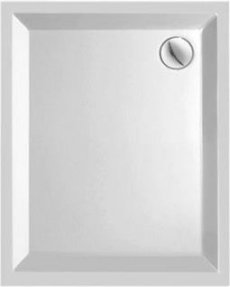 Plieger Kwadrant Douchebak - Acryl - Rechthoek - 100 cm X 80 cm X 5 cm - Wit - 20 jaar - garantie