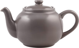 Plint Retro Theepot – 1,5 Liter inhoud – Inclusief Theezeef – Almost Black