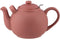 Plint Retro Theepot – 2,5 Liter inhoud – Inclusief Theezeef – Terracotta Rose