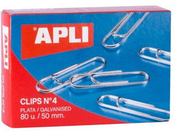 Paperclip gegalva nr.4 lengte 50mm 80st