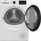 Beko B3to82c9w - Warmtepompdroger - 8 kg - 64 dB - Energieklasse C - Wit