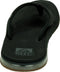 Reef Fanning Low - Heren Slippers - Rubber zool - Zwart - Maat 42