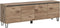 Furnilux Balton - Lowboard - Tijdloos design - Eiken licht basaltgrijs - 40x184x64cm