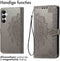 iMoshion Hoesje Geschikt voor Samsung Galaxy A35 Hoesje Met Pasjeshouder - iMoshion Mandala Bookcase - Grijs
