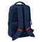 El Pulpo - Schoolrugzak - USB verbinding - Marineblauw 29 x 44 x 15 cm