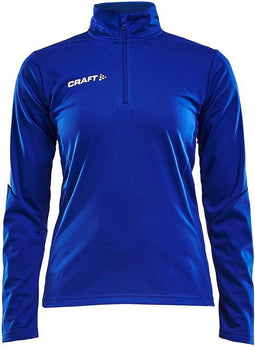 Craft Progress Ziptop Dames - Sporttop - Optimale vochtafvoer - Royal (S)