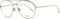 Tods TO5280 56032 bril zonder sterke - Dames - Goudkleurig