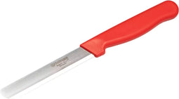 Solingen Tafelmes - Superscherp Microkartel - Brede Smeerkant - RVS - 21,5 cm - Rood