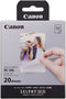 Canon XC-20L - Fotopapier - Verf-sublimatie 5.4x8.5 cm (20 stuks)