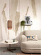 GOOD&MOJO Hanglamp Bhutan - Bamboe/Zwart - Ø18x35cm - - Hanglampen Eetkamer, Slaapkamer, Woonkamer