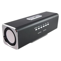 Technaxx MusicMan MA - Soundstation - microSD USB 3,5 mm audio-ingang - Aluminium metallic kleuren