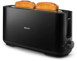 Philips HD2590/90 - Broodrooster - Lange sleuf 8 bruiningsniveaus - Zwart