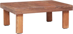 vidaXL - Salontafel - 60x45x23 - cm - massief - mahoniehout