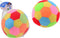 Pluche bal met rammelaar 18 cm