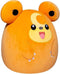 Pluche - BANDAI - Pokémon - Squishmallows 50 cm - Teddiursa - Grote ultrazachte knuffel - Officiële Pokémon-licentie