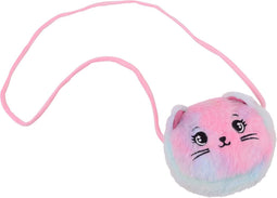 Pluche portemonnee kat 3 ass. 27701