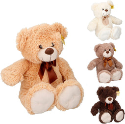 Pluche Sunkid Knuffelbeer / Teddybeer - donker bruin