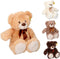 Pluche Sunkid Knuffelbeer / Teddybeer - donker bruin
