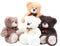 Pluche Sunkid Knuffelbeer / Teddybeer - donker bruin