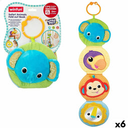 Pluchen boek Winfun 17 x 67 x 4,5 cm (6 Stuks)