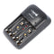Plug-fast charger Ultimate 4 with individual bay monitoring, trickle charging and battery defect det