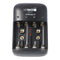 Plug-fast charger Ultimate 4 with individual bay monitoring, trickle charging and battery defect det