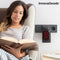 Plug-in Keramische Verwarming HeatPod InnovaGoods IG814847 400W Aanpasbaar Zwart Multicolour (Refurb