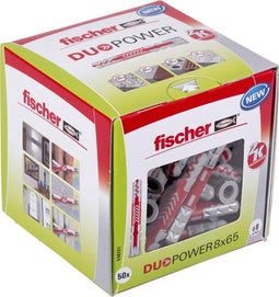 Pluggen fischer DUOPOWER 8x65 (50st)
