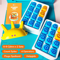 Plugo Count by PlayShifu (met app) - leren en spelen met een tablet - STEM-speelgoed voor kinderen vanaf 4 jaar (tablet niet inbegrepen)