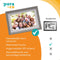 Pora&Co - Digitale fotolijst - WiFi met Frameo App - 10.1 inch HD IPS Display - Zilver/Wit