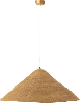 J-Line hanglamp Hoed Moonj - gras - naturel - large