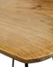 HSM Collection Barkruk - teak/ijzer