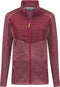 Life Line Willemijn Fleecevest Dames Bordeaux Maat L