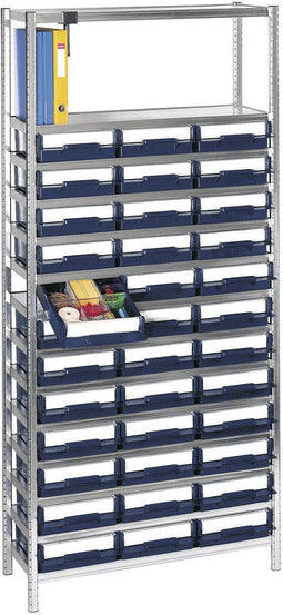Raaco Rek - Stellingkast 450 - 36x lade - Zilver