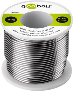 Soldeertin loodvrij 1,5mm 250 gram