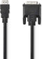 Nedis HDMI Kabel - HDMI Male naar DVI-D 24+1-Pins - 5 m - 1080p - Vernikkeld - Zwart