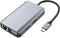 Conceptronic DONN21G - Dockingstation - 3x USB 3.2 Gen1 1x USB-C 1x Ethernet 100Mbps 1x VGA - Grijs