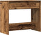 vidaXL - Wandtafel - 89x41x76,5 - cm - bewerkt - hout - oud - houtkleurig