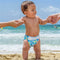 Freds Wasbare Zwemluier Blauw 9-16 kg Maat 2