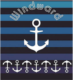 Strandhanddoek Secaneta Windward Anker Jacquard 150 x 175 cm