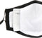 PM2.5M: Wasbaar katoenen masker met 2 actieve koolfilters Zwart
