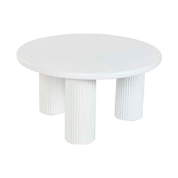 Bijzettafel Home ESPRIT Wit 75 x 75 x 40 cm