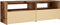 vidaXL - Tv-meubel - met - LED - 120x35x40 - cm - bewerkt - hout - oud - hout