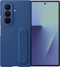 Samsung Galaxy Z Fold 7 - Silicone Case - Uitklapbare standaard - Blauw